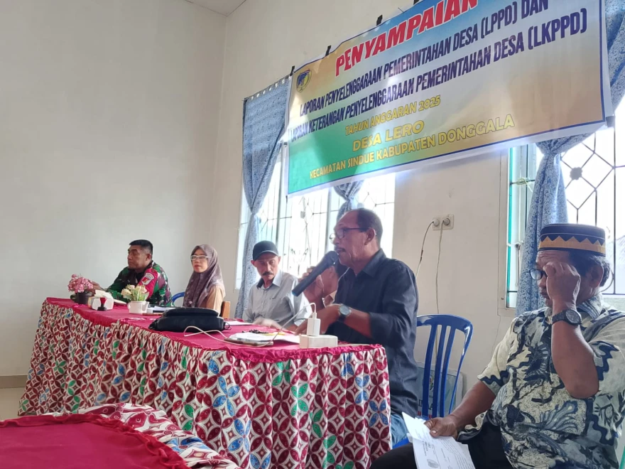 MUSYAWARAH DESA LAPORAN PENYELANGGARAAN PEMERINTAH DESA (LPPD) DAN LAPORAN KETERANGAN PENYELENGGARAAN PEMERINTAH DESA (LKPPD)