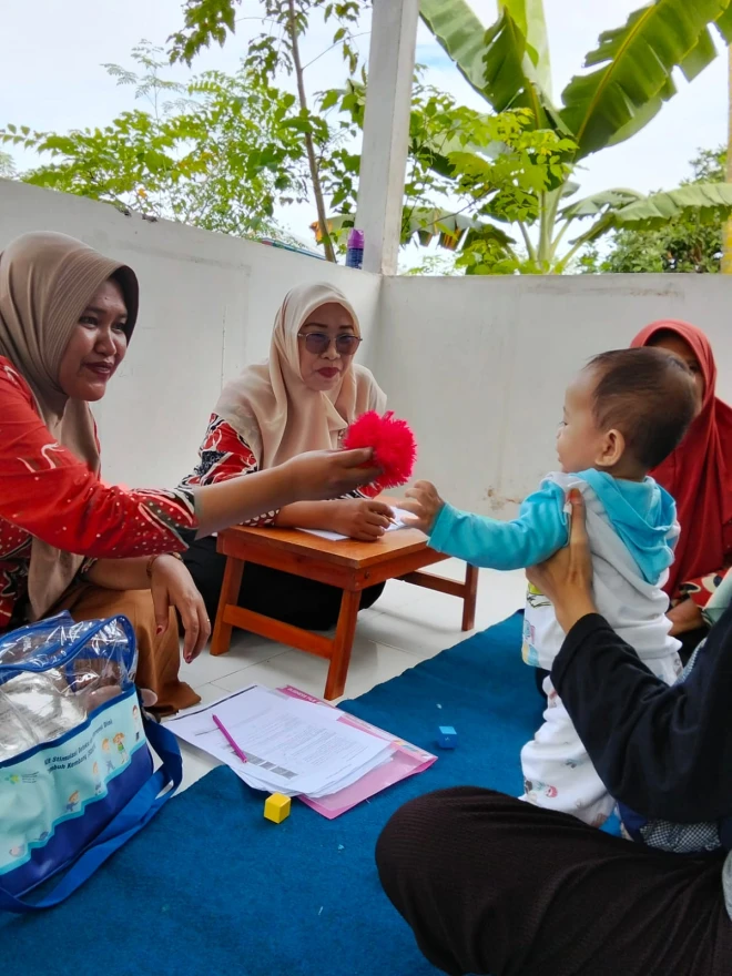 KEGIATAN RUTIN POSYANDU MELATI DESA LERO