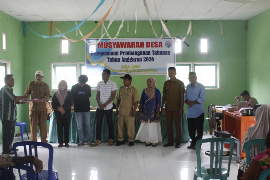 MUSYAWARAH DESA PERENCANAAN PEMBANGUNAN TAHUNAN DAN PEMBENTUKAN TIM PENYUSUN RKP DESA