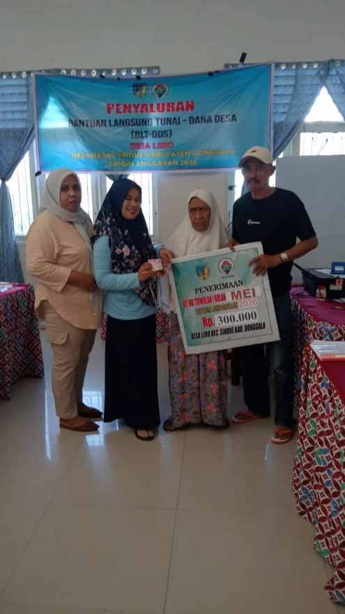 Penyaluran BLT-DD bulan Mei Tahun Anggaran 2026
