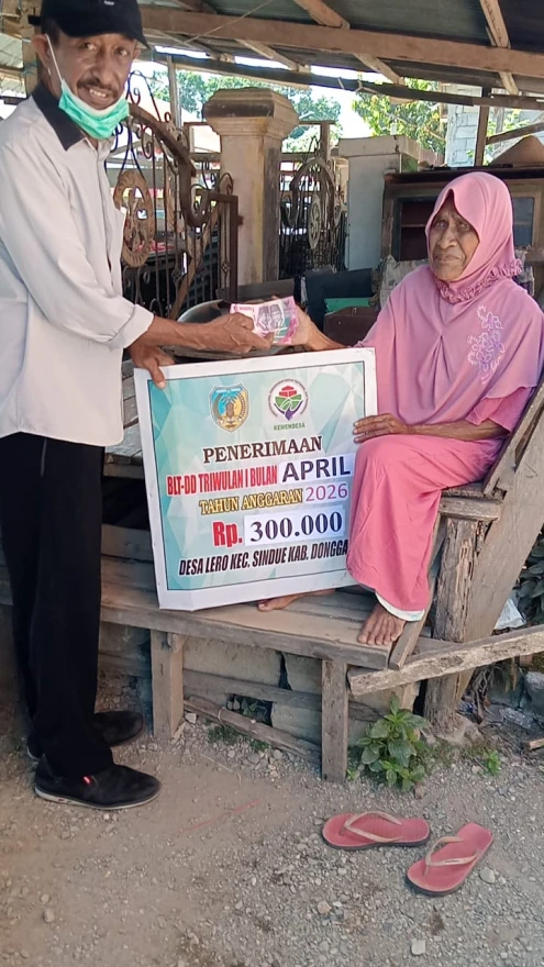 Penyaluran BLT-DD bulan April Tahun Anggaran 2026