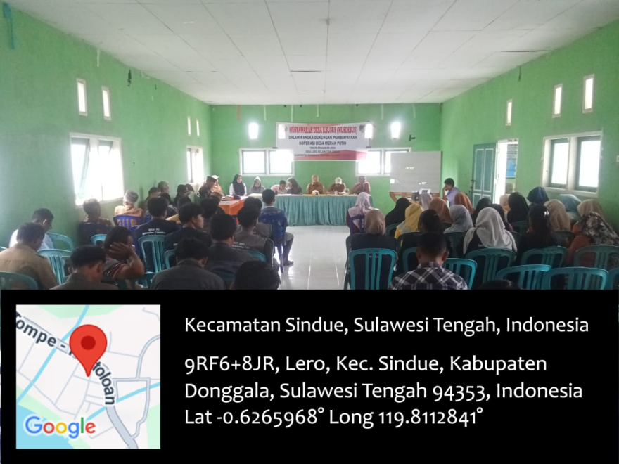 Musyawarah Desa Pembahasan dan Penyepakatan RKPDes Lero Tahun 2026