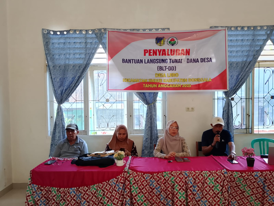PEMERINTAH DESA LERO SALURKAN BLT-DD 3 BULAN KEPADA 36 KPM