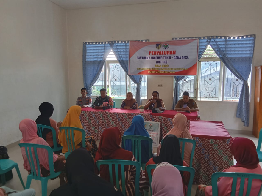 Penyaluran BLT-DD bulan November Tahun Anggaran 2025