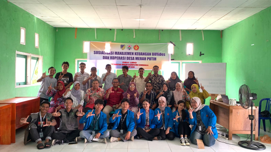 BUMDes BERKAH BERSAMA LERO GELAR SOSIALISASI MANAJEMEN KEUANGAN BUMDES DAN KOPERASI DESA MERAH PUTIH