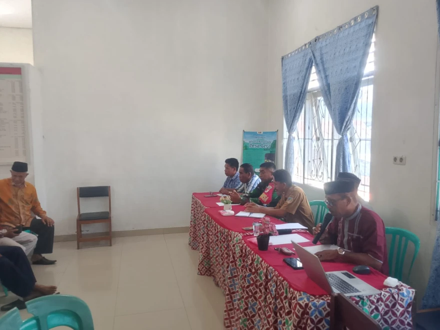 KOORDINASI PENETAPAN TAPAL BATAS DESA