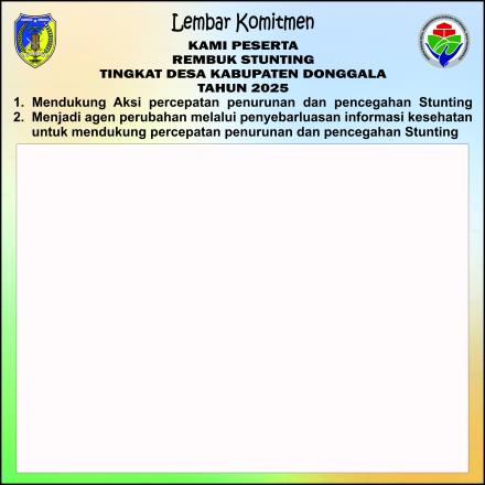 LEMBAR KOMITMEN