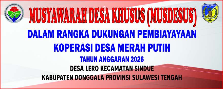 MUSDESSUS PENGEMBALIAN PINJAMAN KOPDES MERAH PUTI